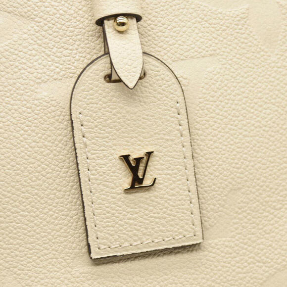 LOUIS VUITTON Trianon PM Monogram Emprreinte Handbag Creme - Picture 12 of 15